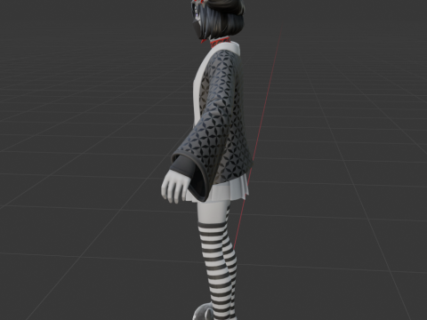 Miyako - Fortnite 3D 模型