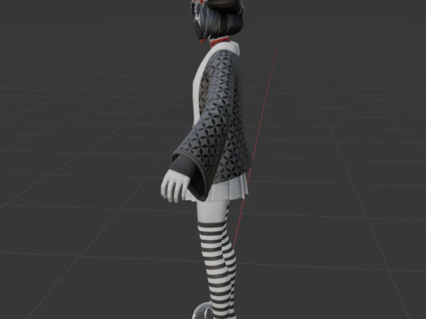 Miyako - Fortnite 3D Model
