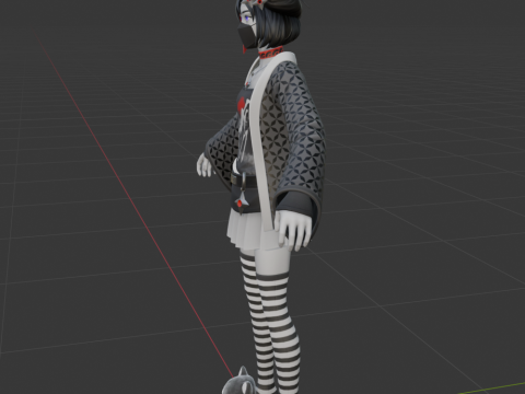 Miyako - Fortnite 3D 模型