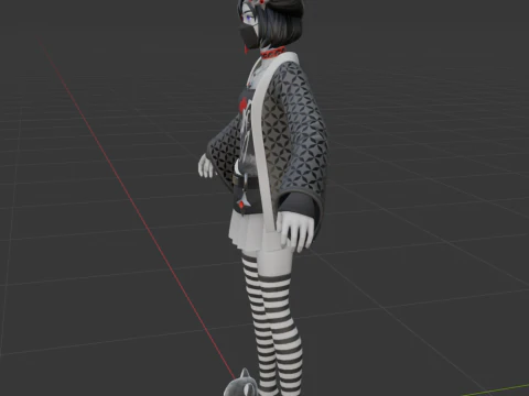 Miyako - Fortnite 3D Model