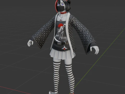 Miyako - Fortnite 3D Model