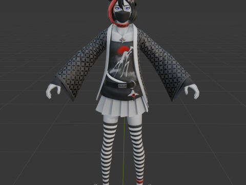 Miyako - Fortnite 3D 模型