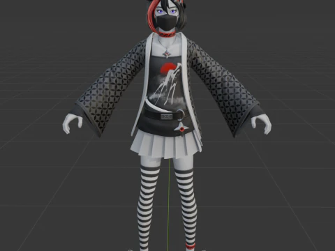 Miyako - Fortnite 3D Model