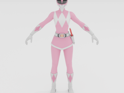 Pink Ranger - Fortnite 3D 模型