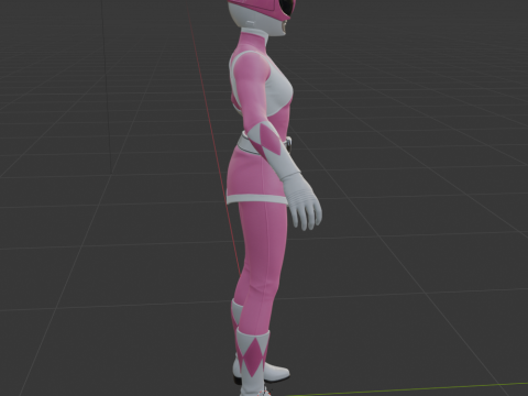 粉红游侠 - Fortnite 3D 模型