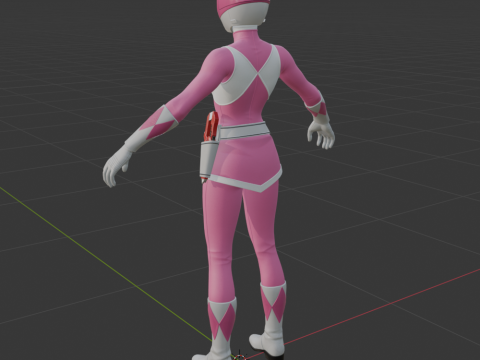 粉红游侠 - Fortnite 3D 模型