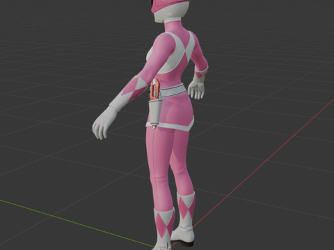 粉红游侠 - Fortnite 3D 模型