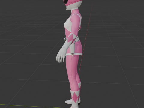 粉红游侠 - Fortnite 3D 模型