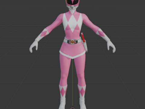 粉红游侠 - Fortnite 3D 模型