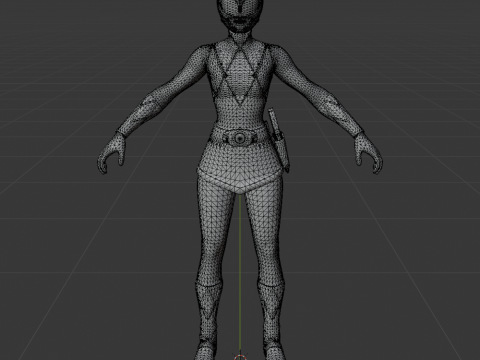 粉红游侠 - Fortnite 3D 模型