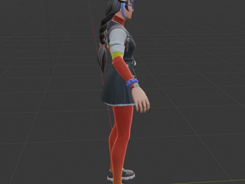 Agent Blanc - Fortnite 3D Model