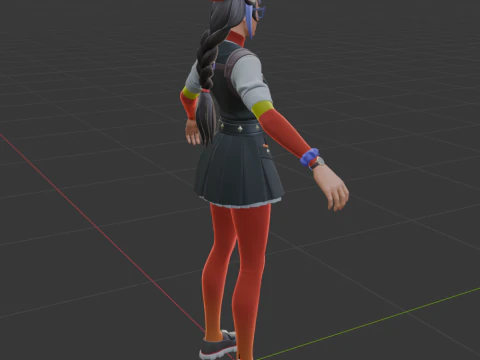 एजेंट ब्लैंक - फ़ोर्टनाइट 3D मॉडल