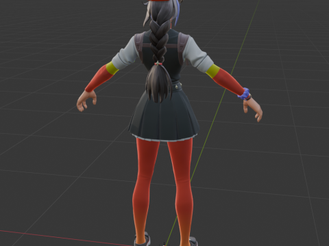 Agent Blanc - Fortnite 3D Model