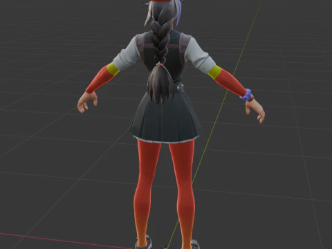 एजेंट ब्लैंक - फ़ोर्टनाइट 3D मॉडल