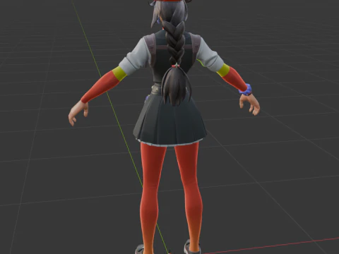 एजेंट ब्लैंक - फ़ोर्टनाइट 3D मॉडल