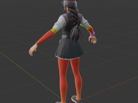 Agent Blanc - Fortnite 3D Model