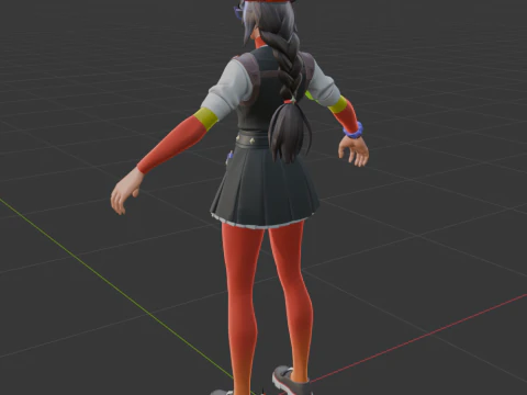 एजेंट ब्लैंक - फ़ोर्टनाइट 3D मॉडल