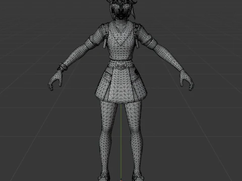 एजेंट ब्लैंक - फ़ोर्टनाइट 3D मॉडल