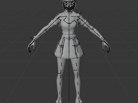 Agent Blanc - Fortnite 3D Model