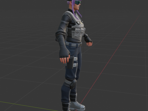Bracer - Fortnite 3Dモデル