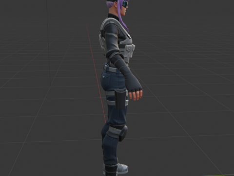 Bracer - Fortnite 3Dモデル