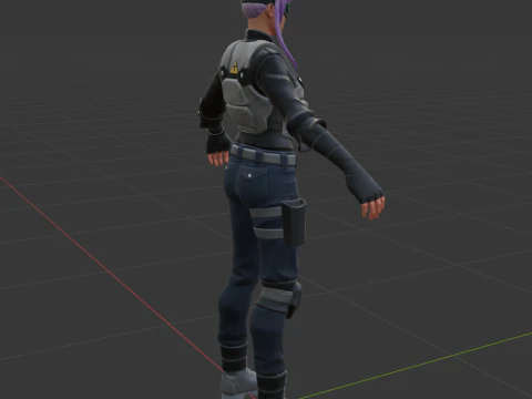Bracer - Fortnite 3D Model