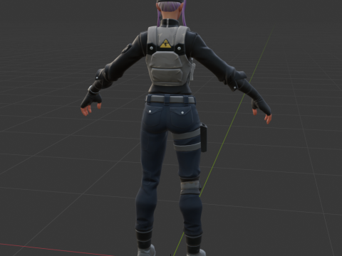 Bracer - Fortnite 3Dモデル
