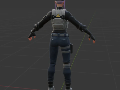 Bracer - Fortnite 3D Model