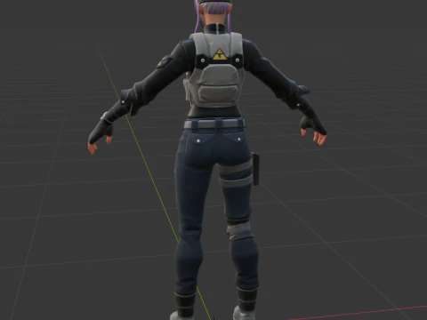 Bracer - Fortnite 3D Model