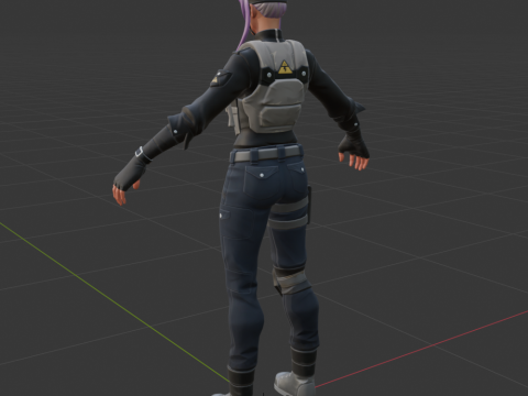 Bracer - Fortnite 3Dモデル