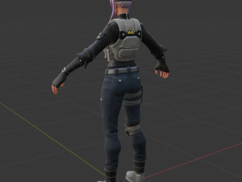 Bracer - Fortnite 3D Model