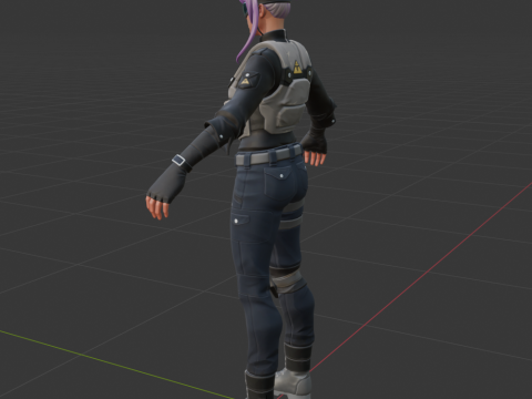 Bracer - Fortnite 3Dモデル