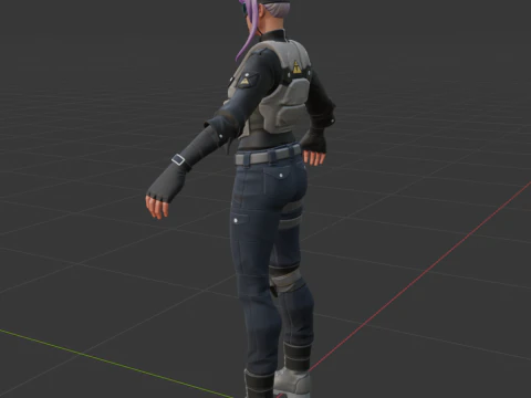 Bracer - Fortnite 3D Model