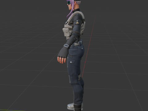 Bracer - Fortnite 3Dモデル