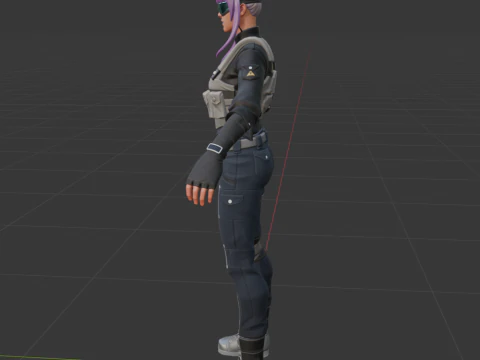 Bracer - Fortnite 3D Model