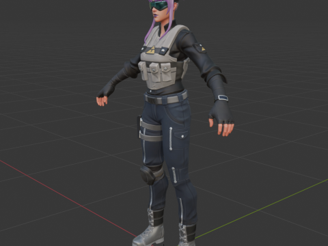 Bracer - Fortnite 3Dモデル