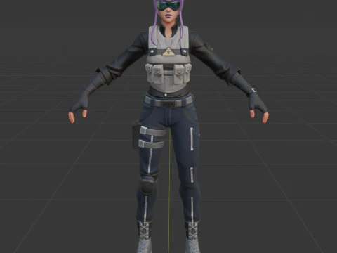 Bracer - Fortnite 3D Model