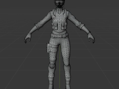 Bracer - Fortnite 3D Model