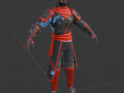 Ghoul - Fortnite 3D Model