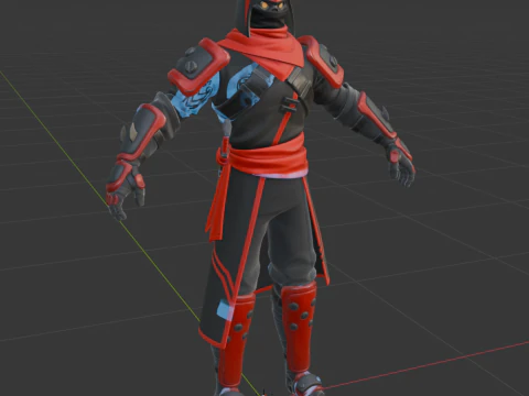 Ghoul - Fortnite 3D Model