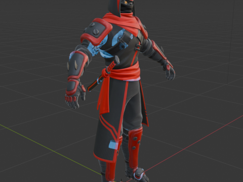 Ghoul - Fortnite 3D Model