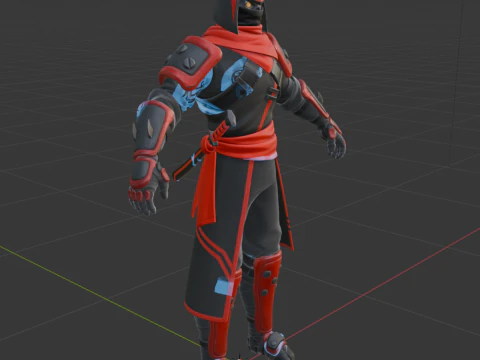 Ghoul - Fortnite 3D Model