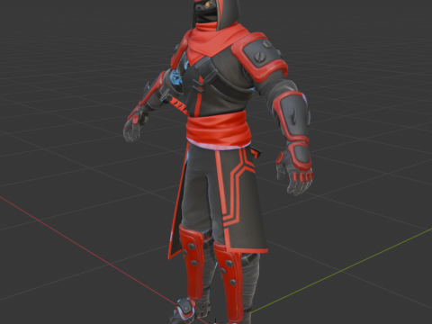 Ghoul - Fortnite 3D Model