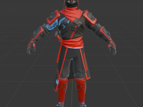 Ghoul - Fortnite 3D Model