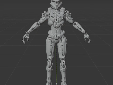 UNSC Spartan Blue - Fortnite 3D Model