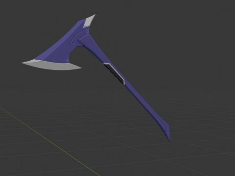 Gohan Beast Axe - Fortnite Model 3D