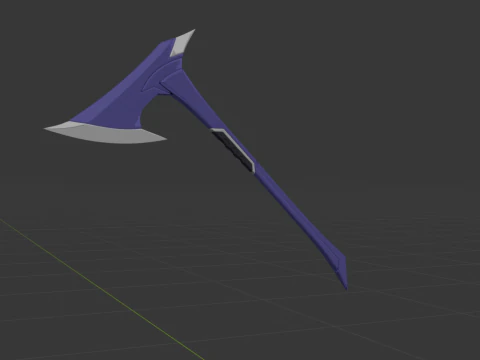Gohan Beast Axe - Fortnite 3D Model