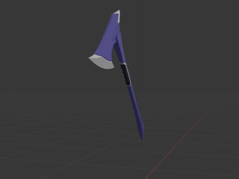Gohan Beast Axe - Fortnite Model 3D