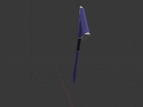 Gohan Beast Axe - Fortnite Model 3D