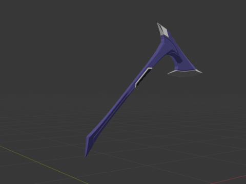 Gohan Beast Axe - Fortnite Model 3D